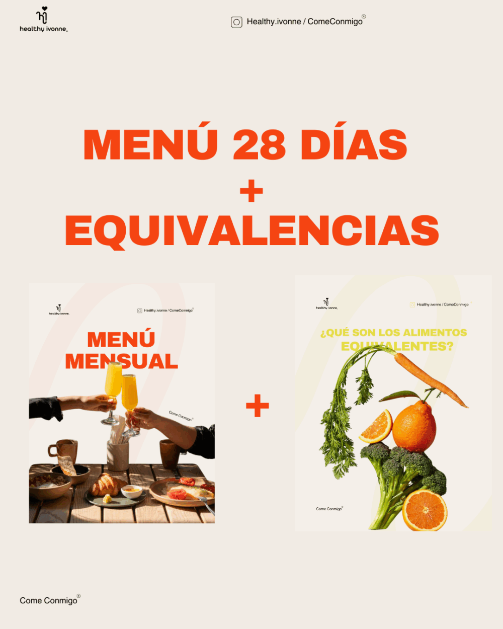MENÚ 28 DÍAS + EQUIVALENCIAS